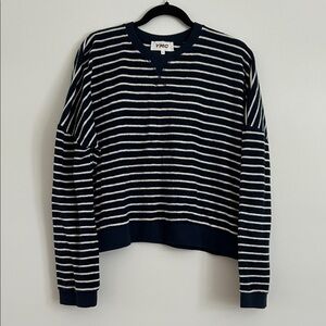 YMC Terricloth Striped Sweater